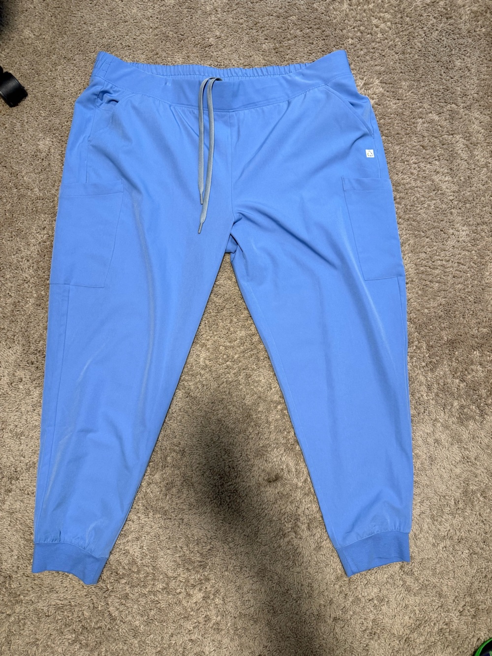 Resurge Blue Scrub Joggers with lots of Pockets
